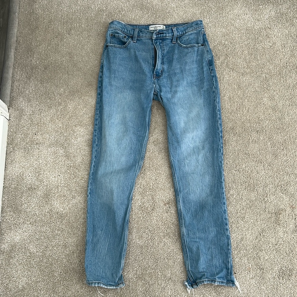 Abercrombie denim- the skinny high rise (size 27) great condition